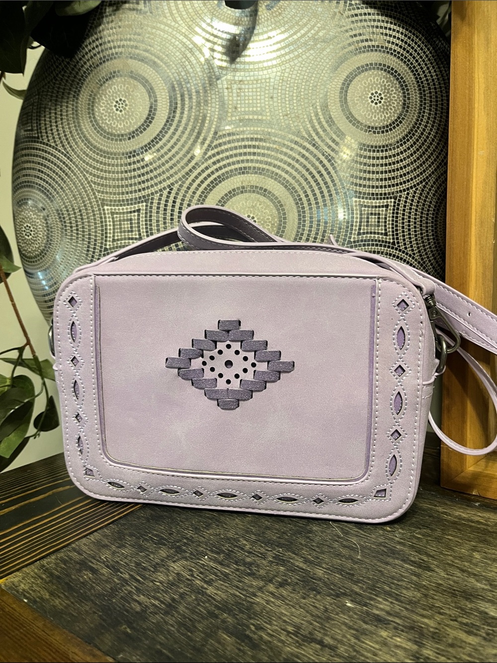 Montana West Lavender Crossbody Bag